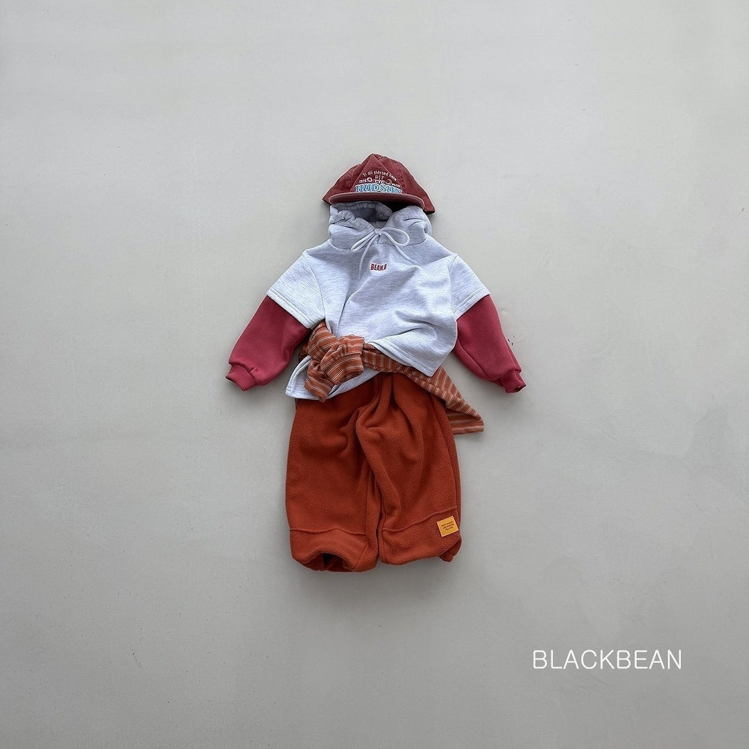 [BLACK BEAN] Soft hoodie