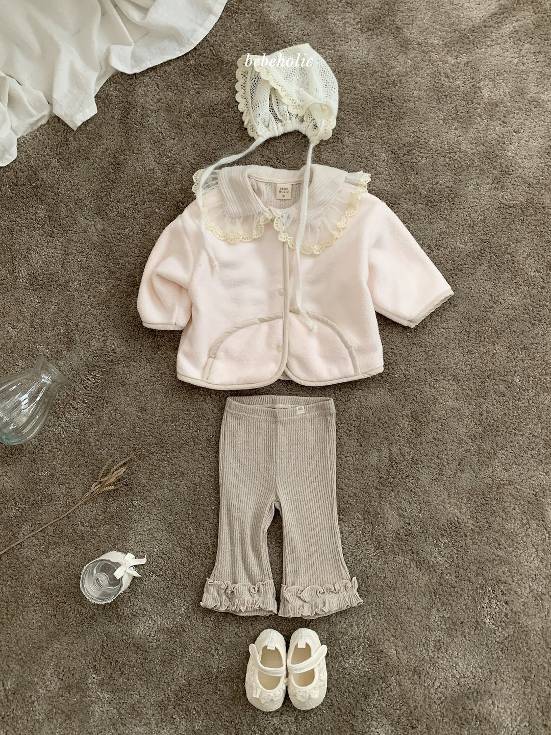 [bebeholic] Lily frill flare pants