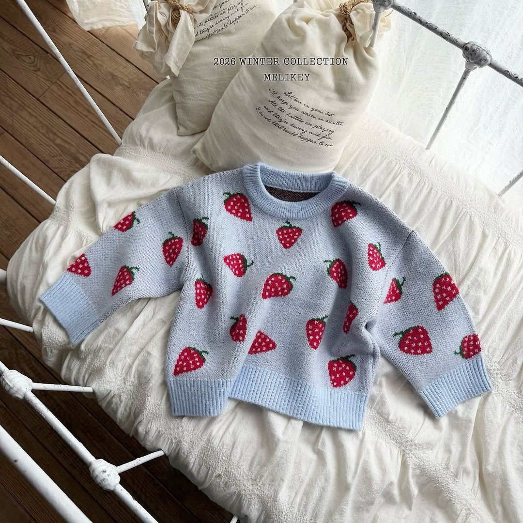 [Melikey] Strawberry knit