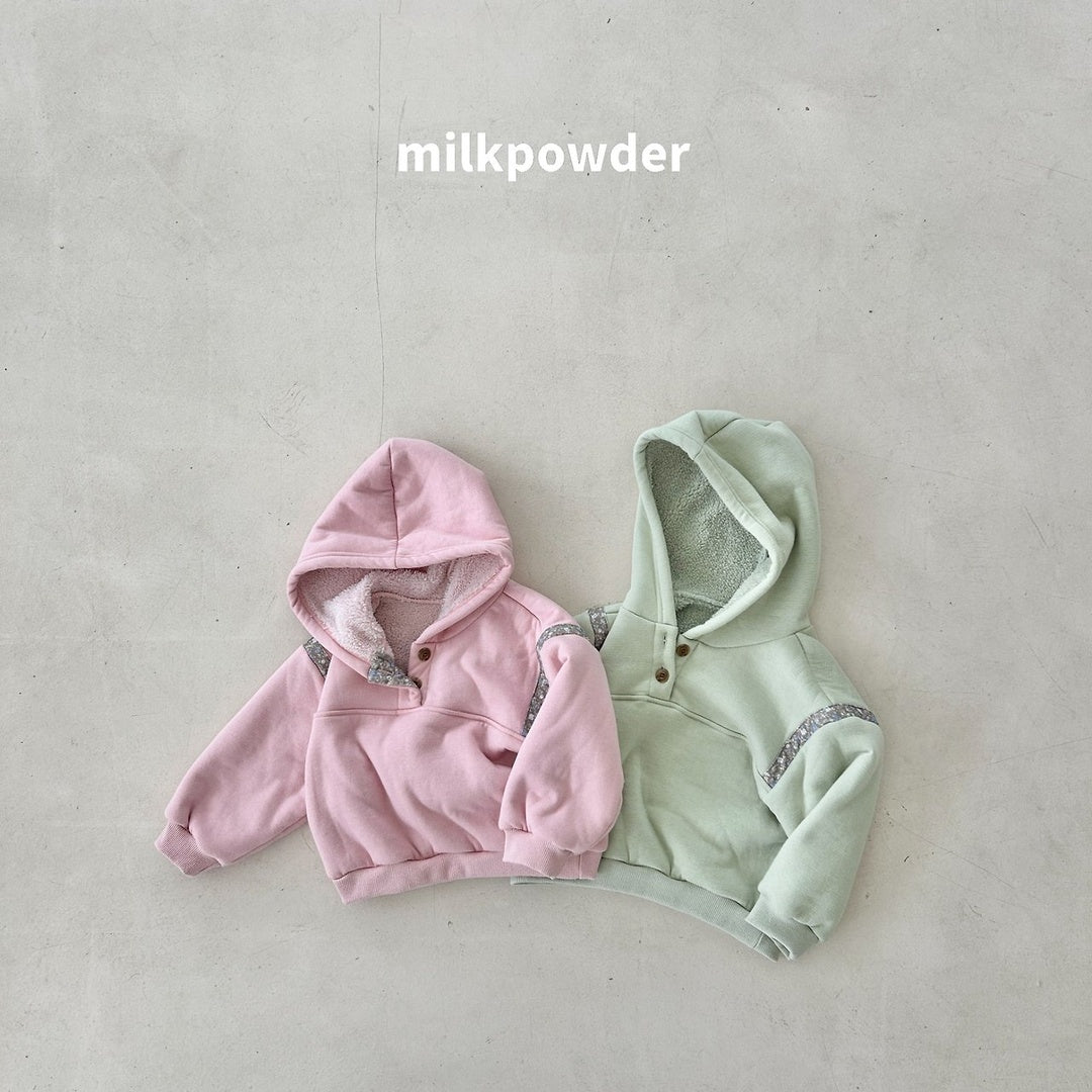 [milk powder] Melona hood tee