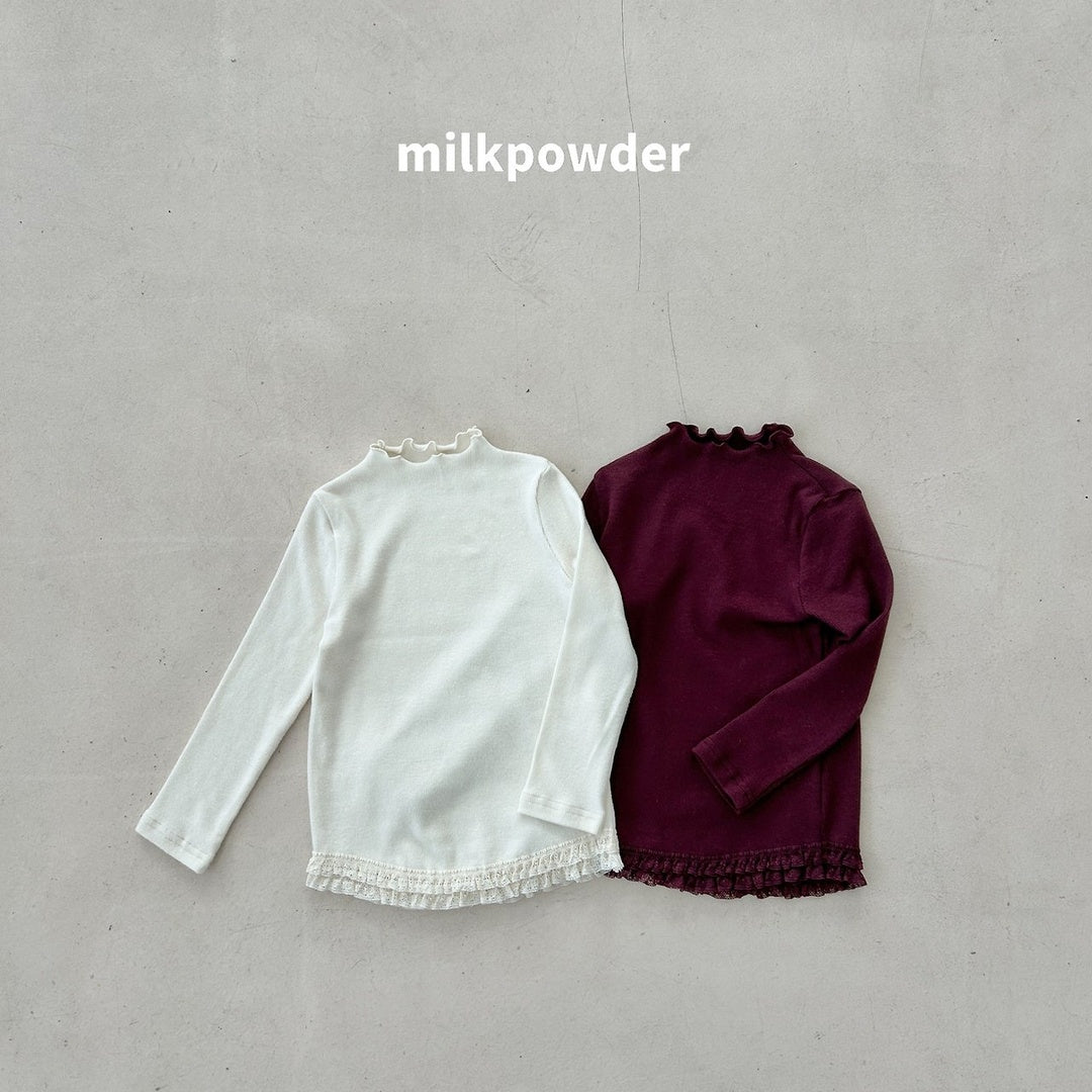 [milk powder] Charlotte mellow tee