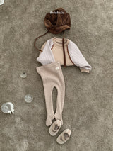 [bebeholic] Knit footed leggings