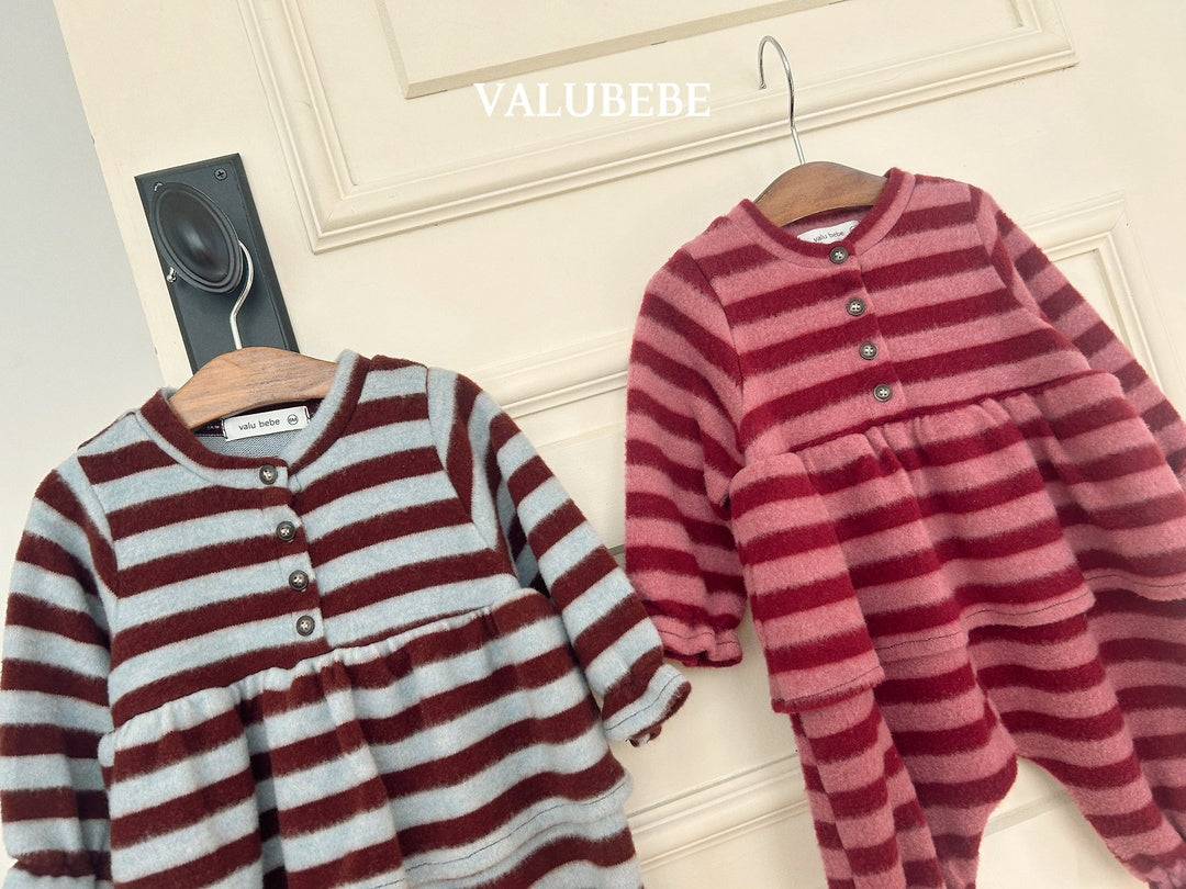 [valubebe] Ruffle skirt suit