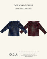 [ROA] Dot wing tee