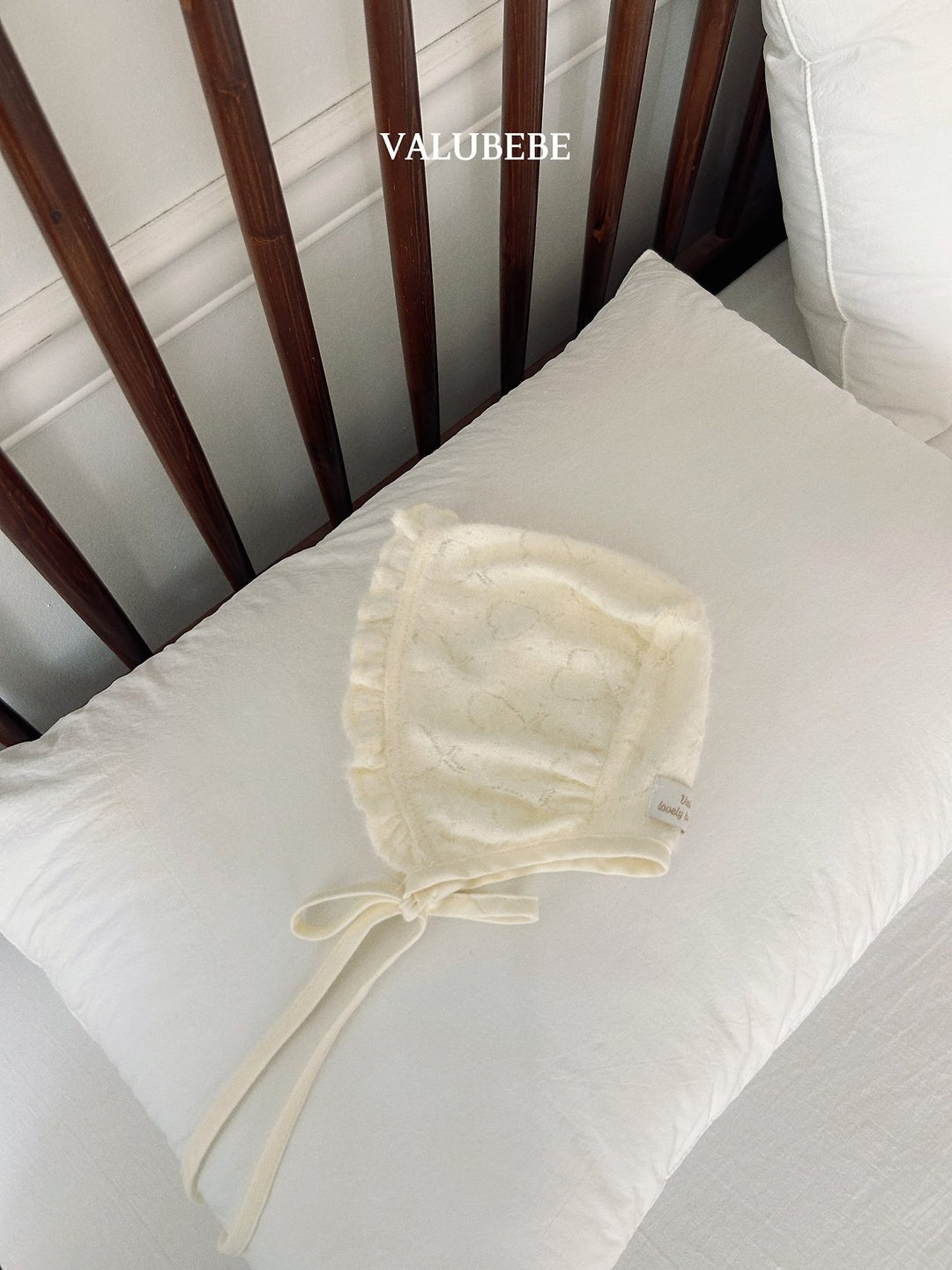 [valubebe] Heart frill bonnet
