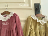 [valubebe] Embroidered velor suit