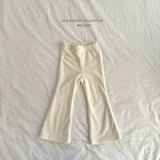 [Melikey] Velvet flare pants