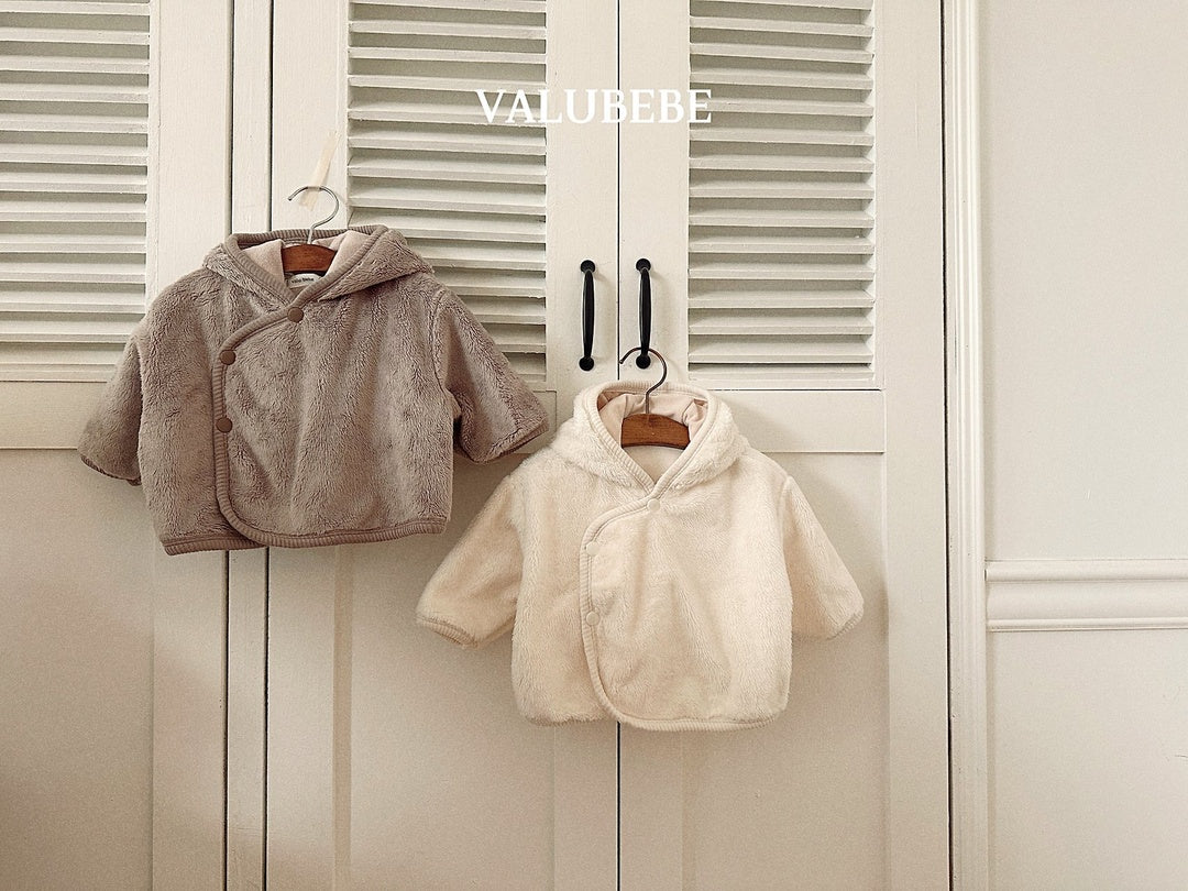 [valubebe] Rabbit fleece jacket
