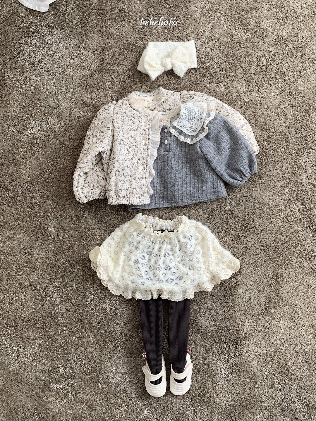 [bebeholic] Diel layered skirt