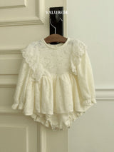 [valubebe] Bella lace skirt suit