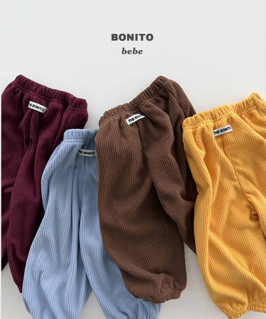 [BONITO] Rib jogger pants(baby)