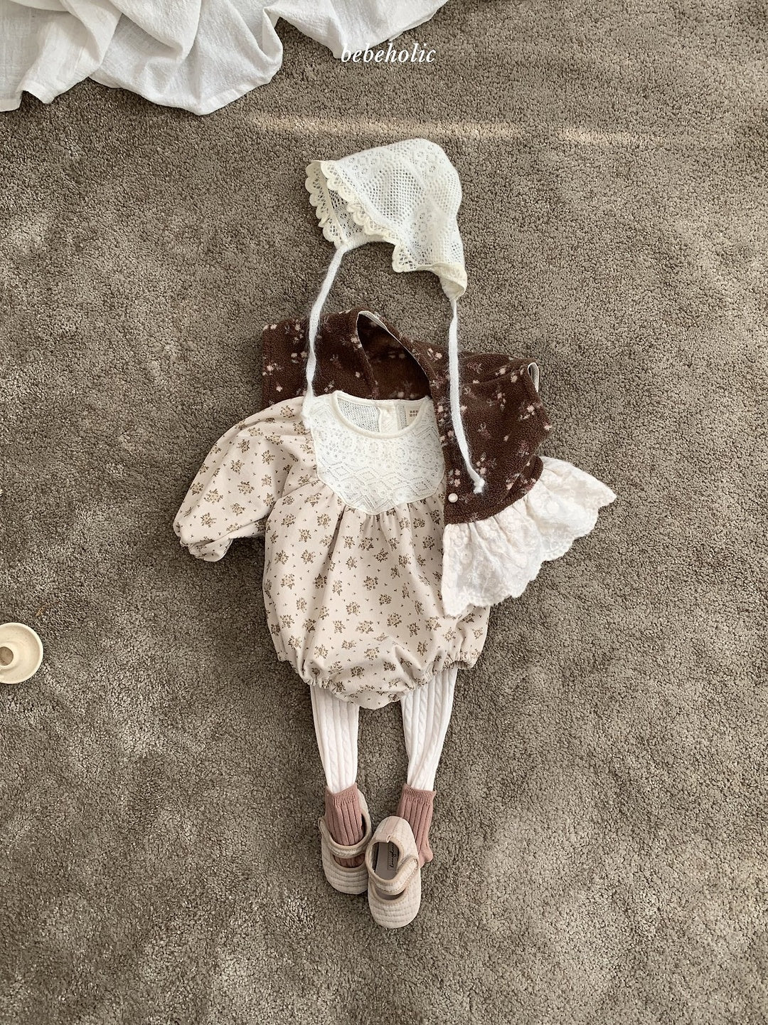 [bebeholic] Prim rose rompers