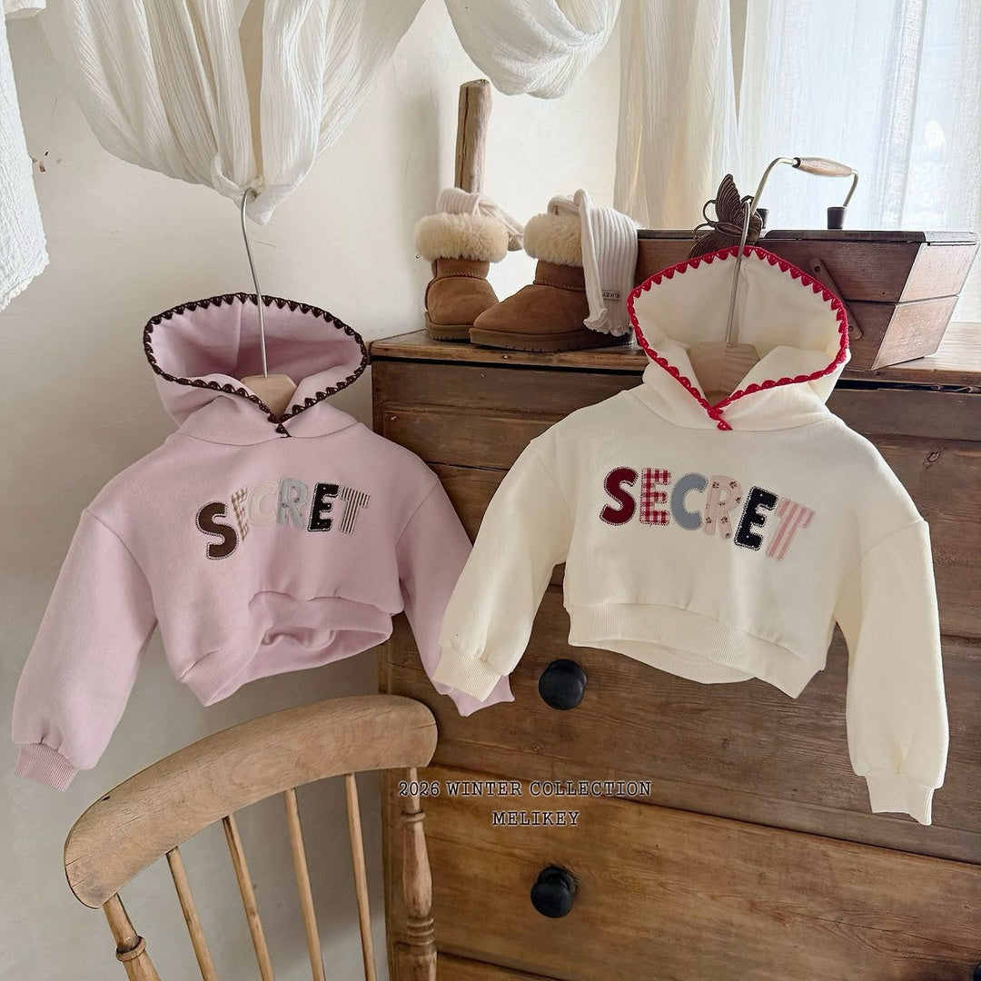 [Melikey] Secret patch hoodie
