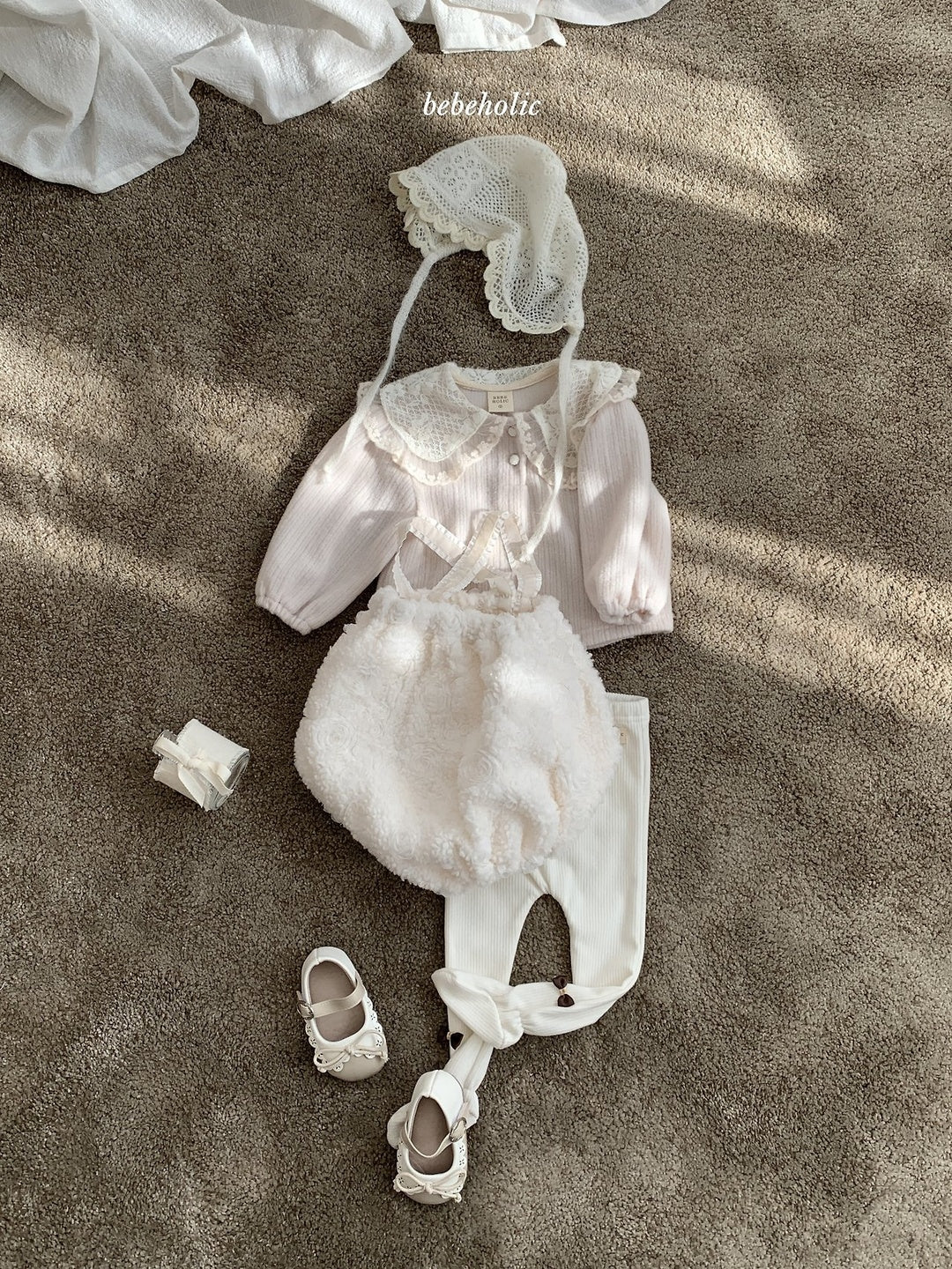 [bebeholic] Betty suspender rompers