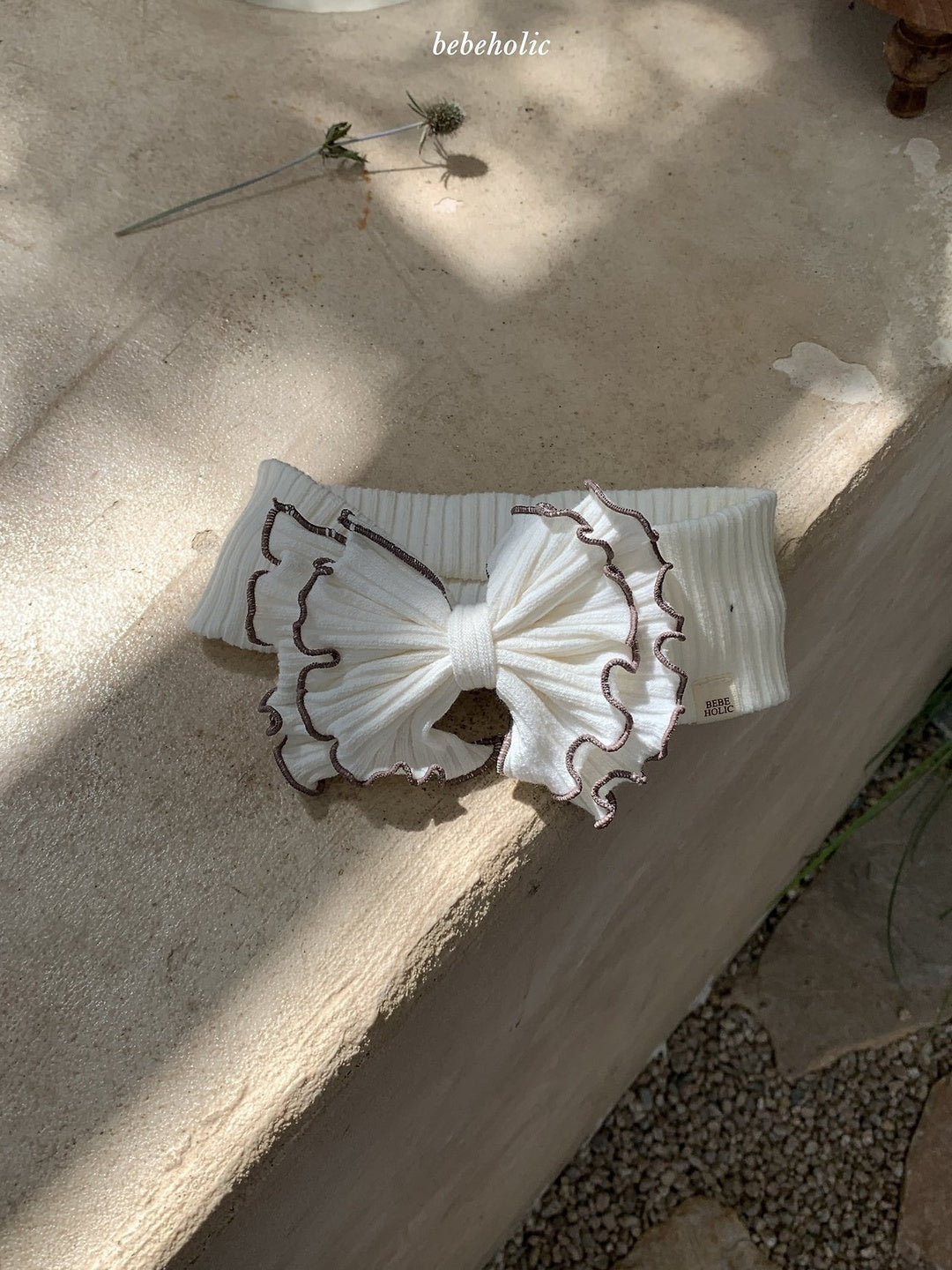 [bebeholic] Caramel ribbon hairband