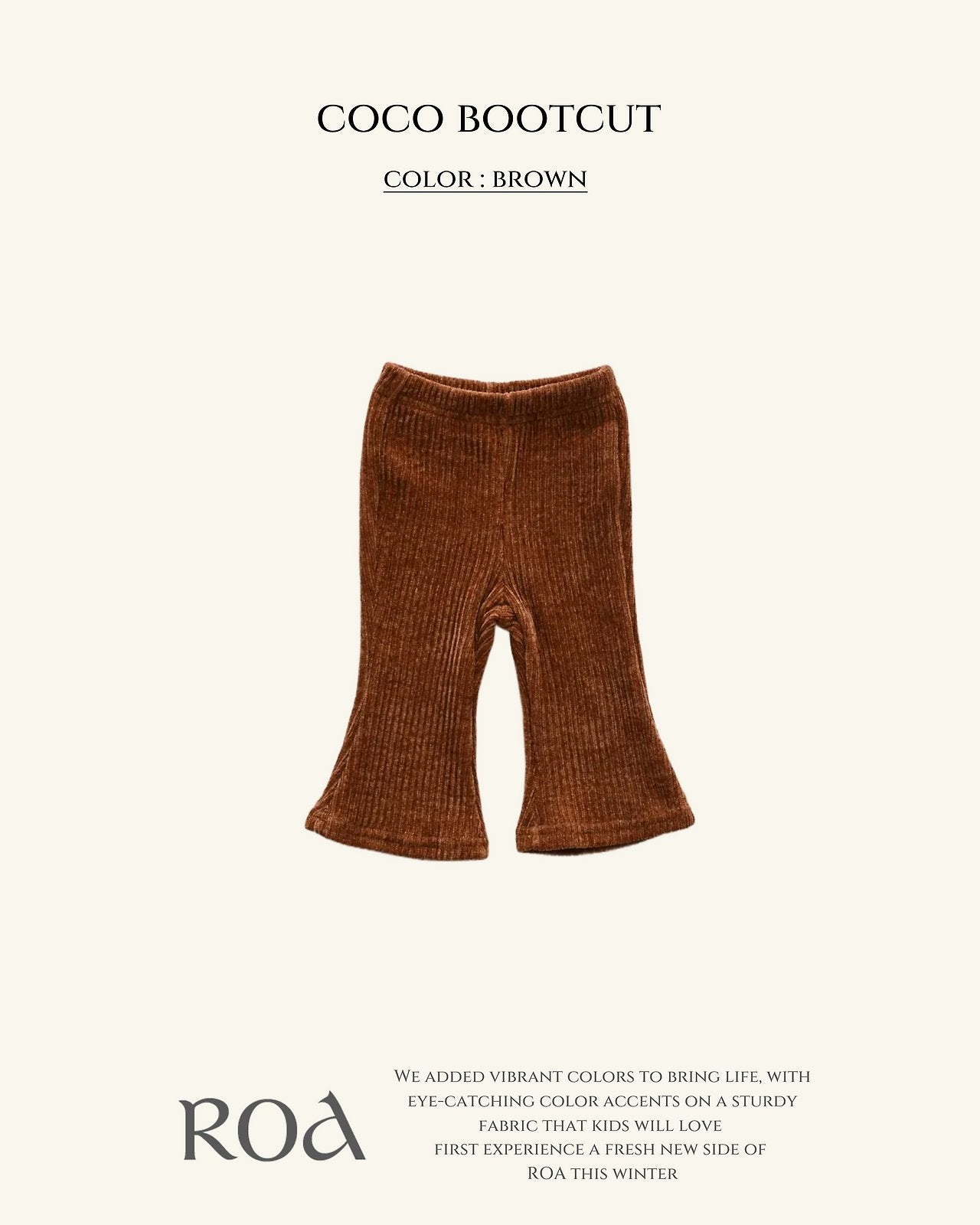 [ROA] Coco flare pants