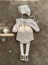 [bebeholic] Tiny rabbit suspender rompers