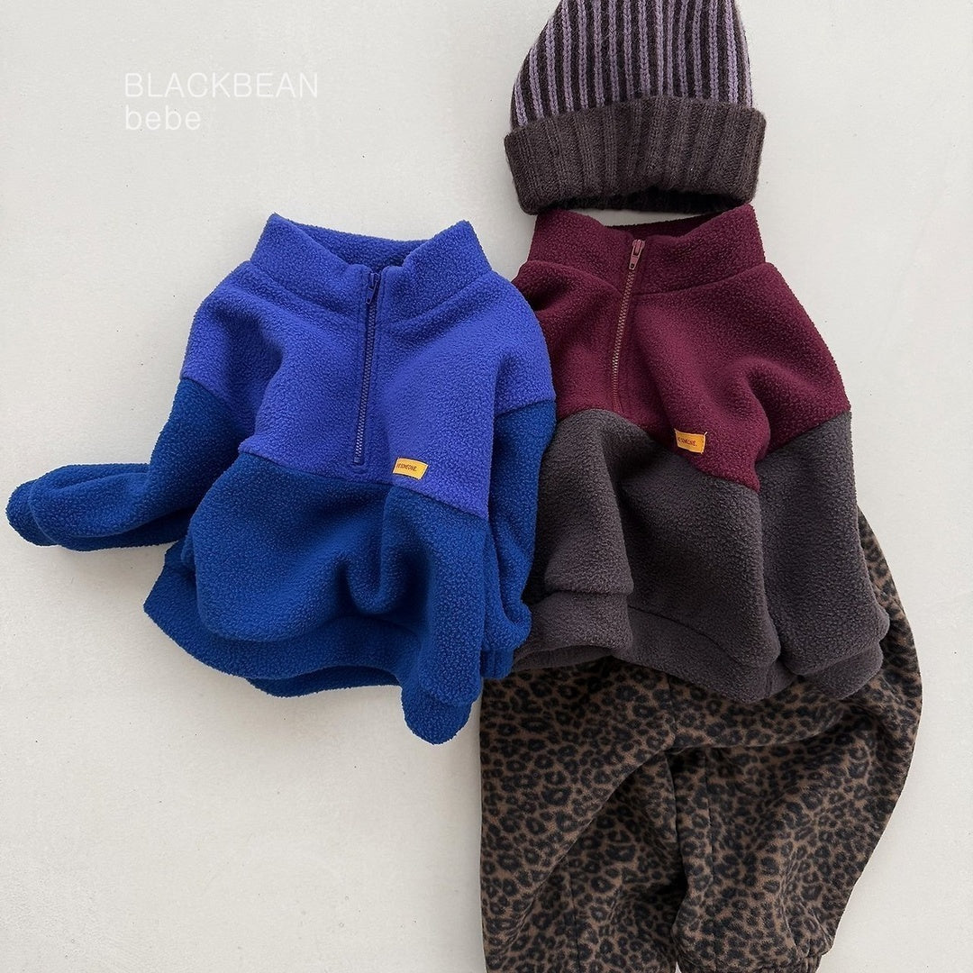 [BLACK BEAN] Kings bebe zip up