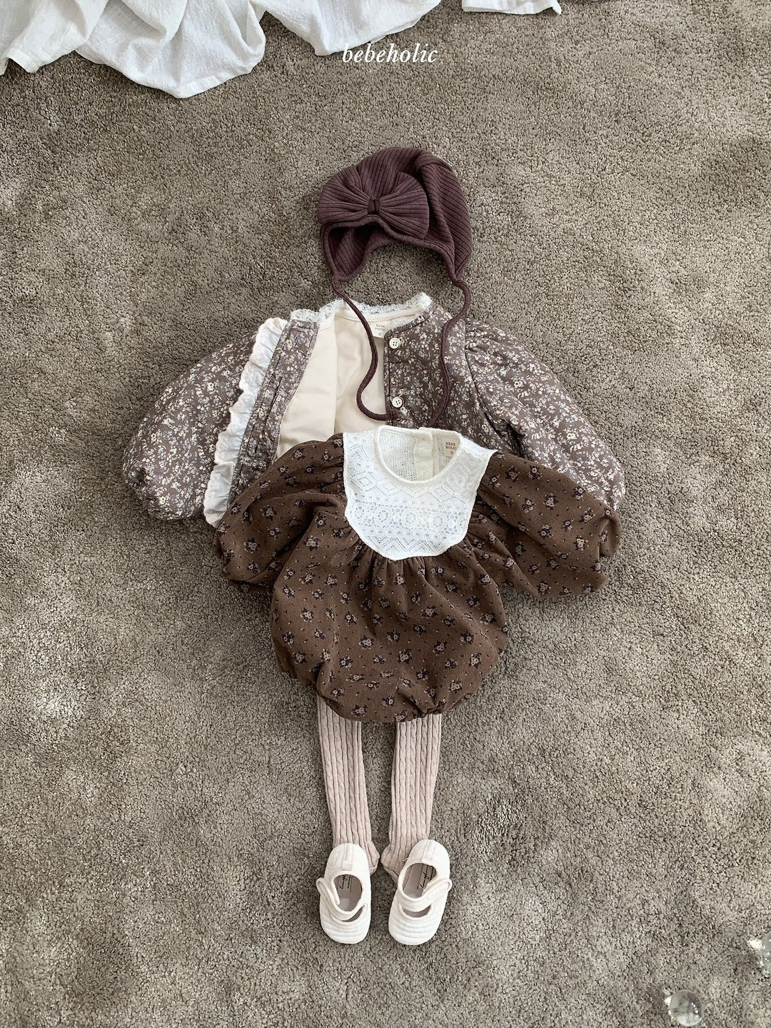 [bebeholic] Prim rose rompers
