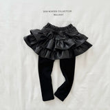 [Melikey] Tutu cancan skirt leggings