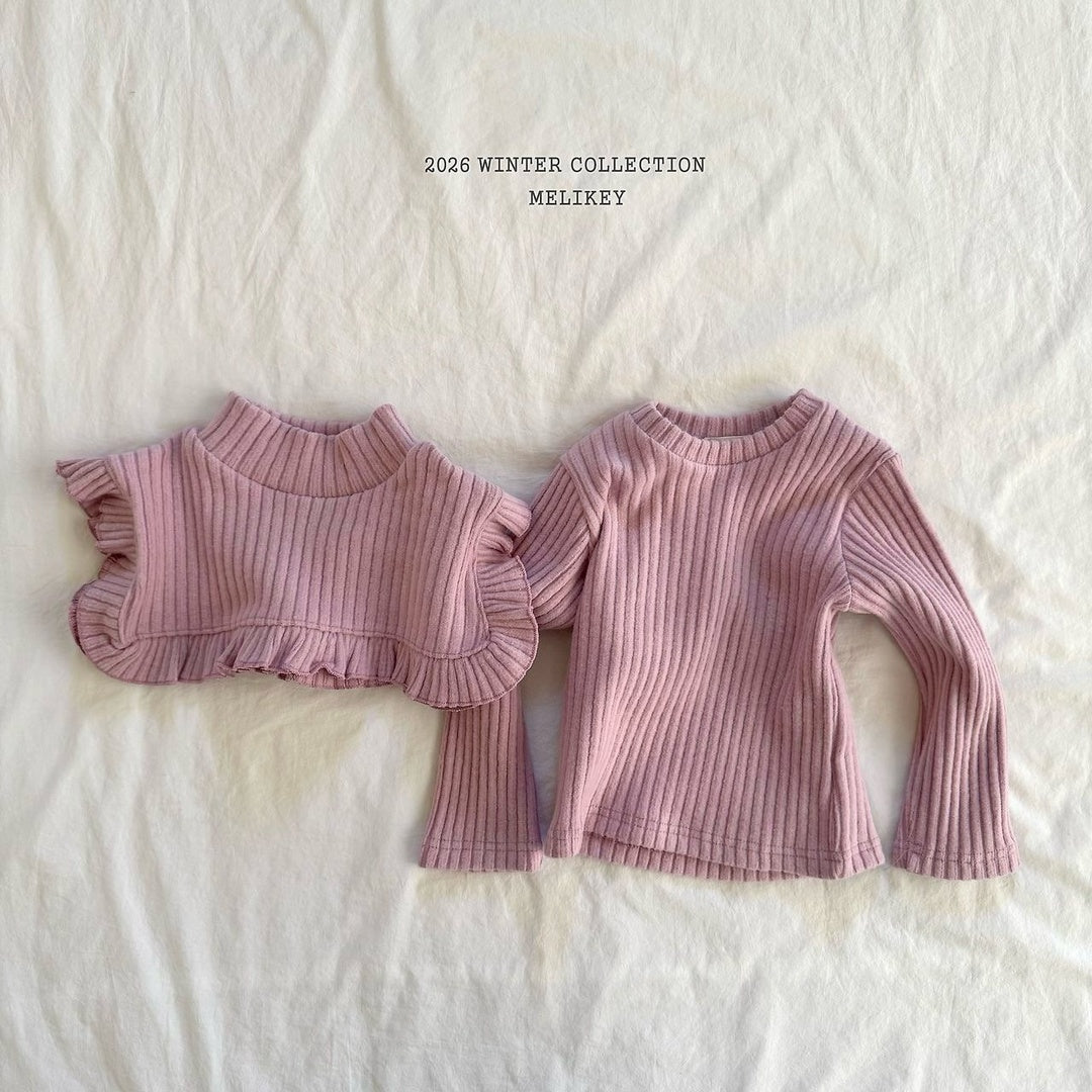 [Melikey] Cape frill tee