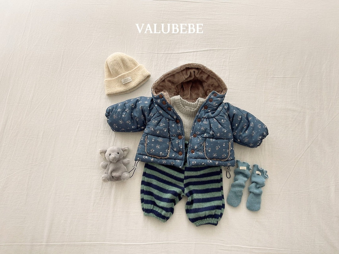 [valubebe] Winter embossed pants