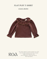 [ROA] Flat puff collar tops