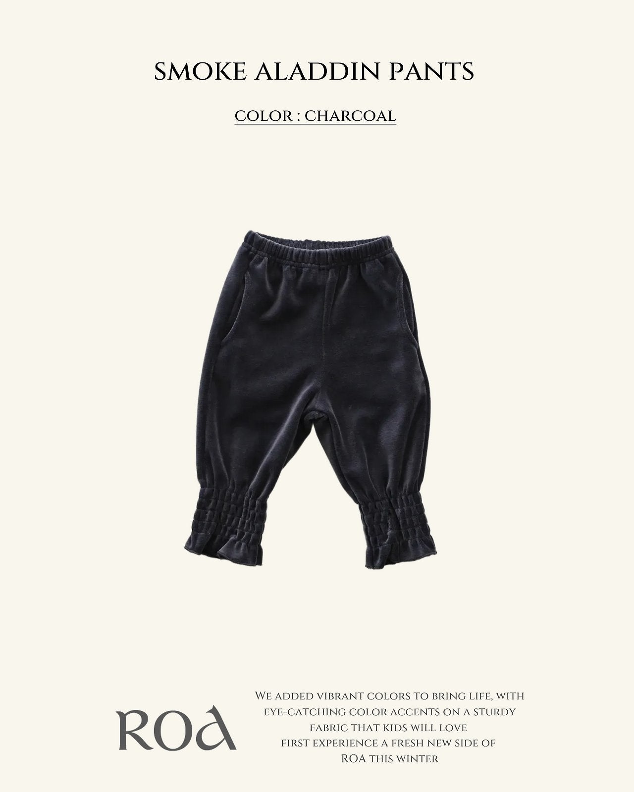 [ROA] Smoke aladdin pants