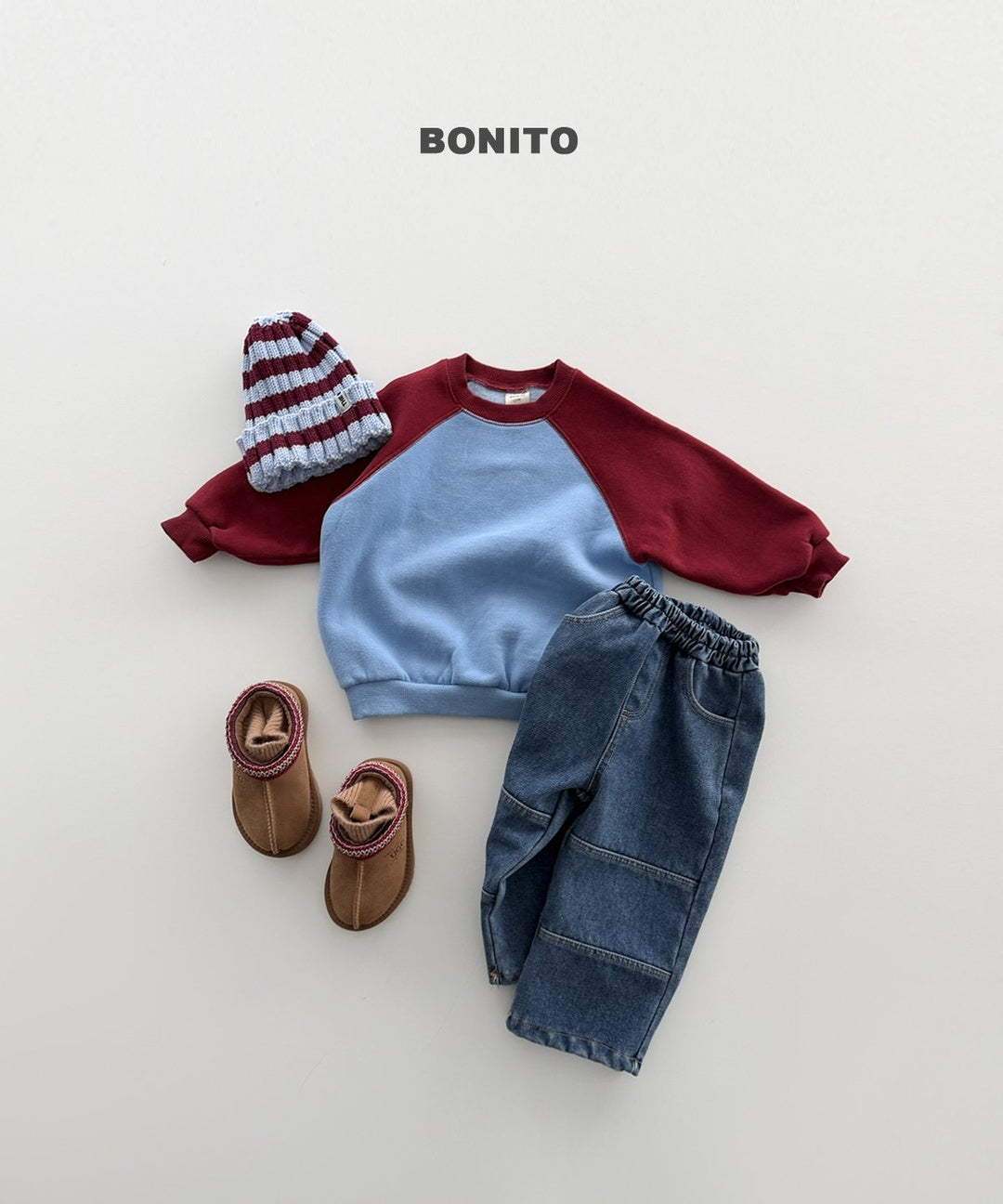 [BONITO] Winter panel denim