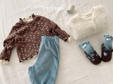[valubebe] Rose flower mellow tee