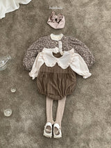 [bebeholic] Lip frill collar rompers