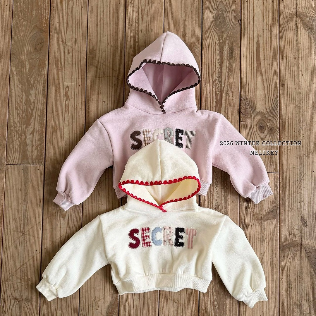 [Melikey] Secret patch hoodie