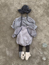 [bebeholic] Scotch raglan rompers