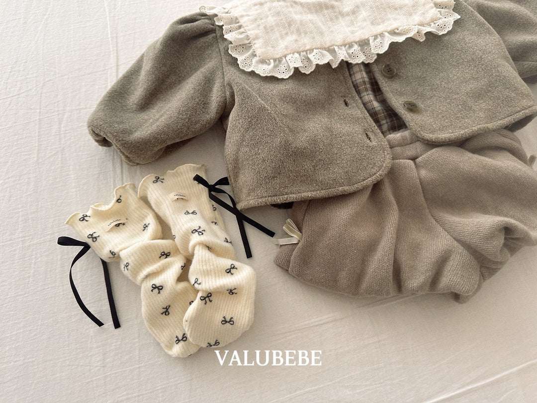 [valubebe] Wool balloon skirt pants