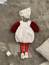 [bebeholic] Balloon rose one-piece