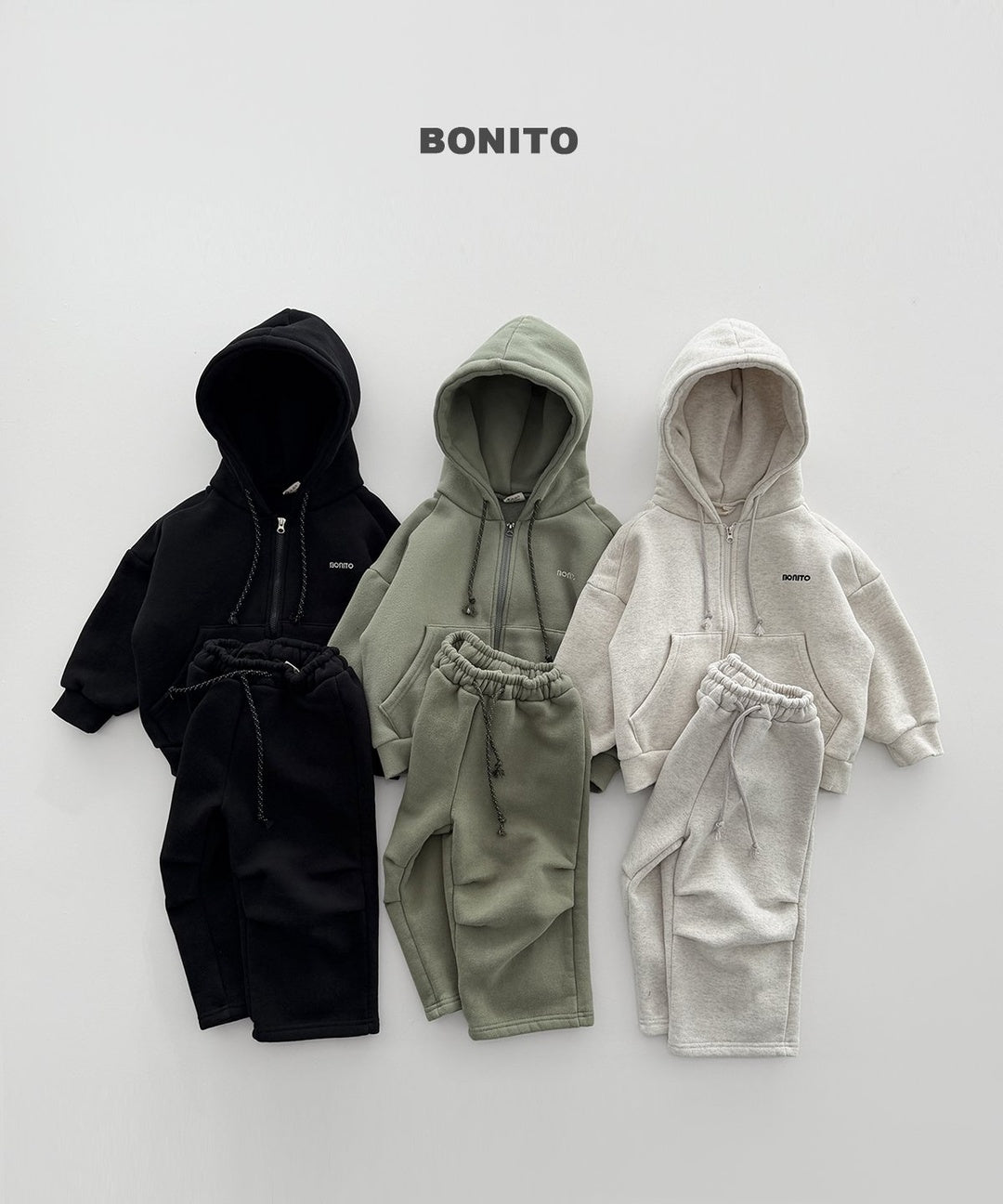[BONITO] Knee tuck straight pants