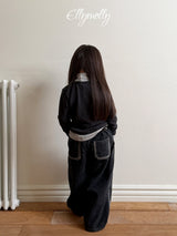 [ELLY MOLLY] Line week denim pants