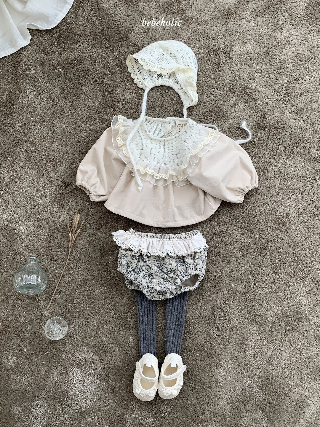 [bebeholic] Giselle lace flower bloomer