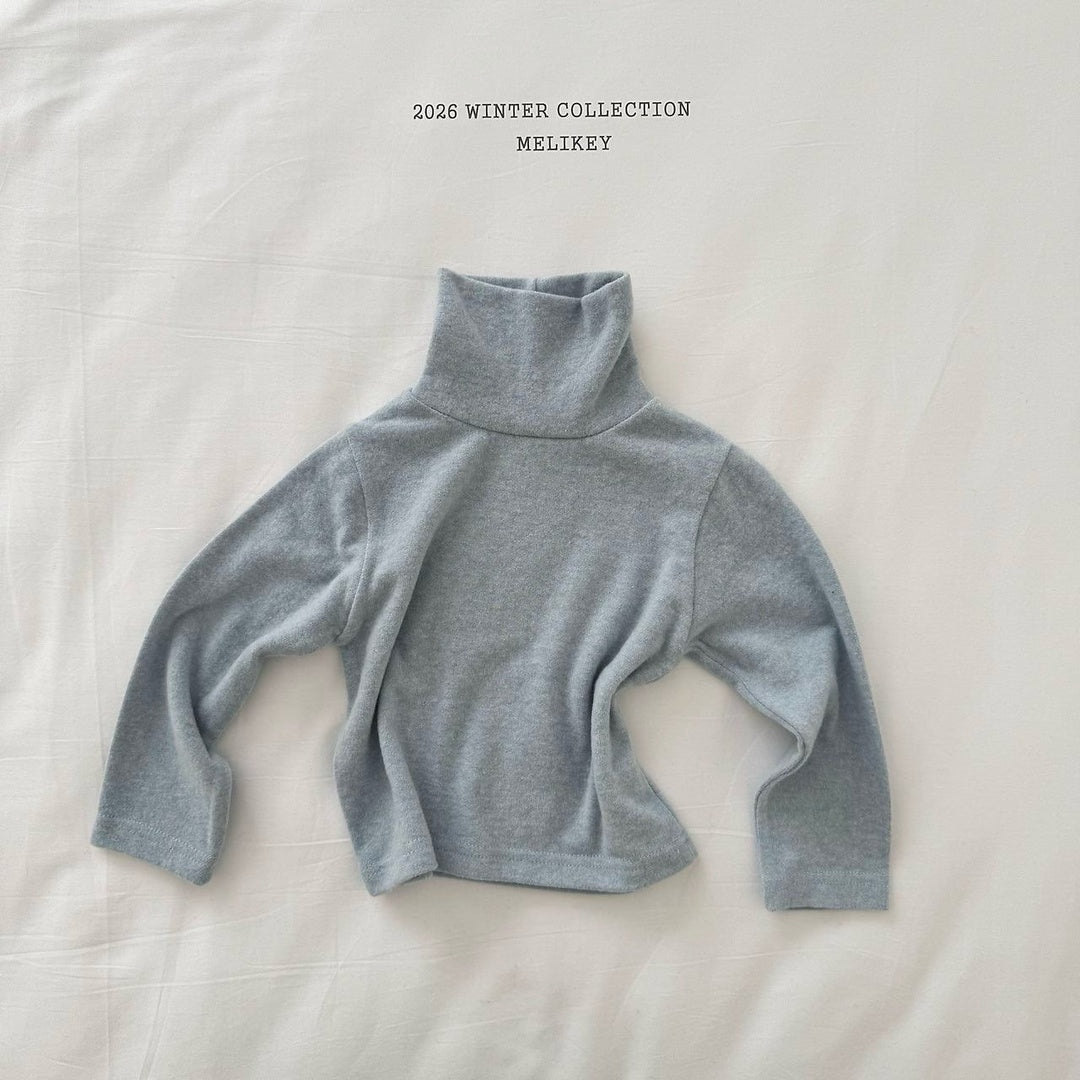 [Melikey] Warm turtleneck tee