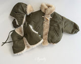 [ELLY MOLLY] Eskimo fur jumper