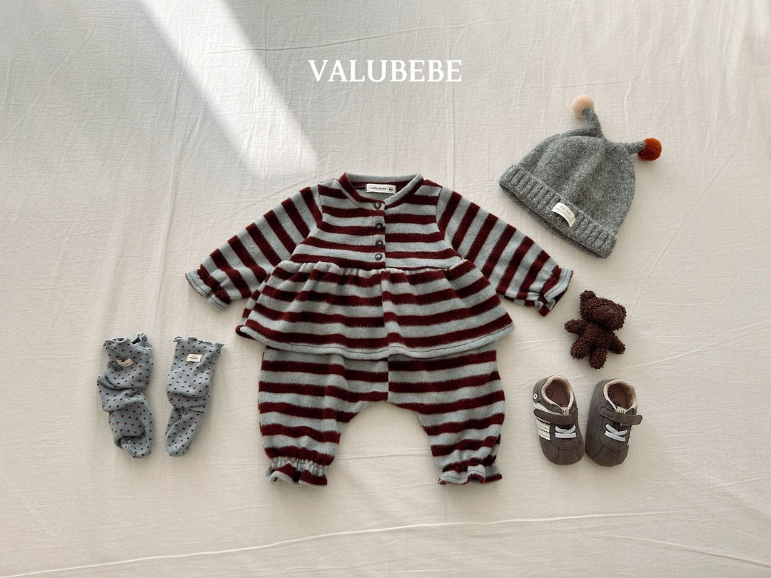 [valubebe] Ruffle skirt suit