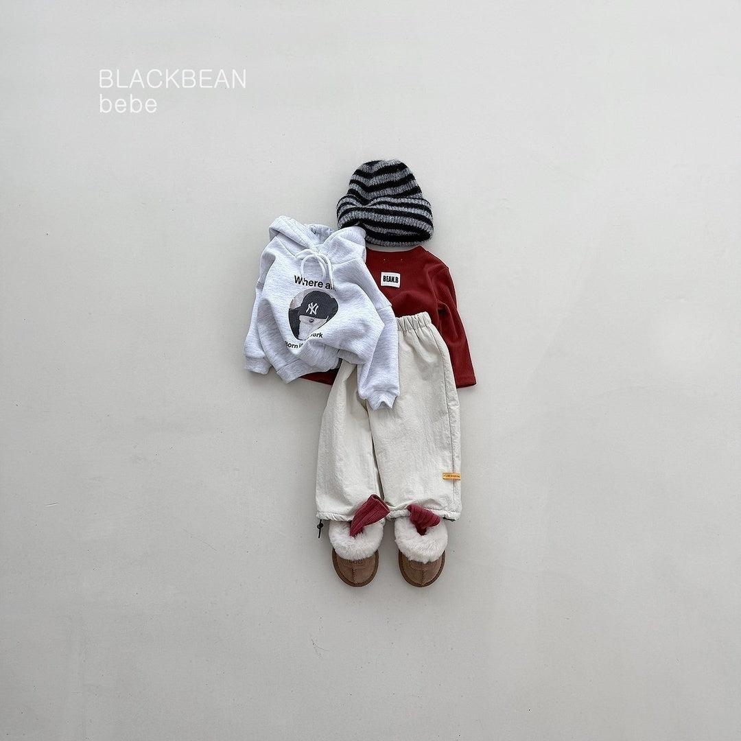 [BLACK BEAN] Bao string bebe pants