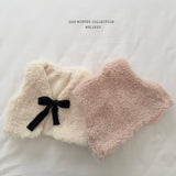 [Melikey] Cloud fur ribbon vest
