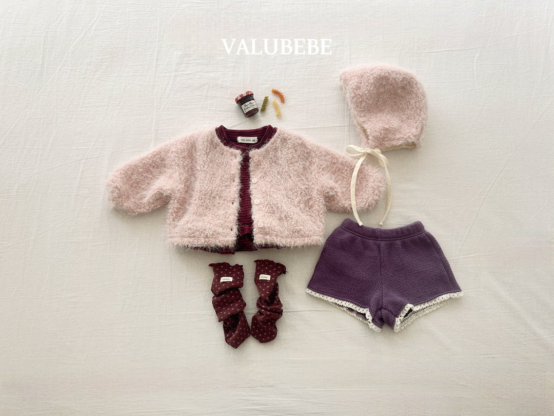 [valubebe] Oard fur cardigan