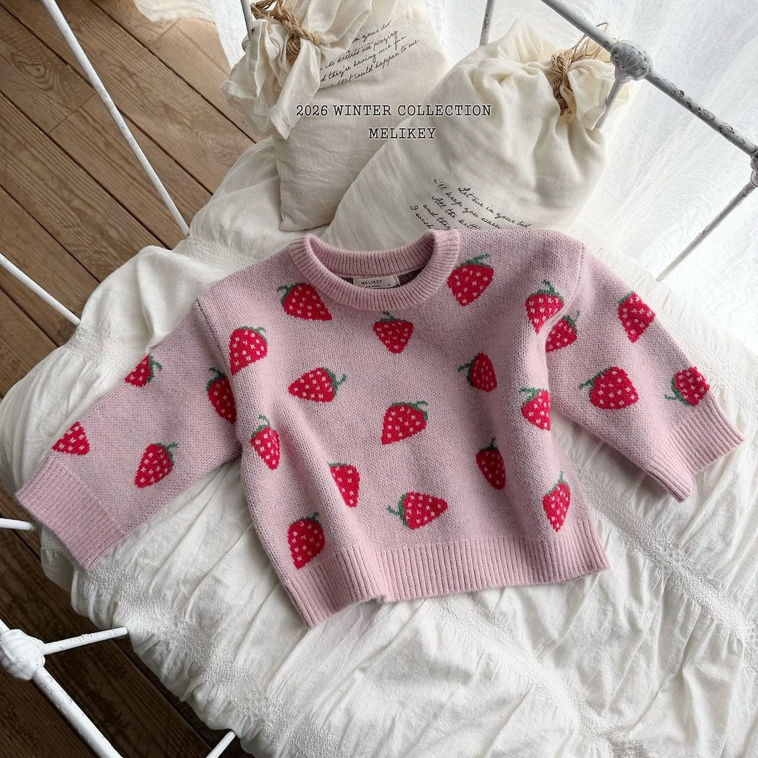 [Melikey] Strawberry knit