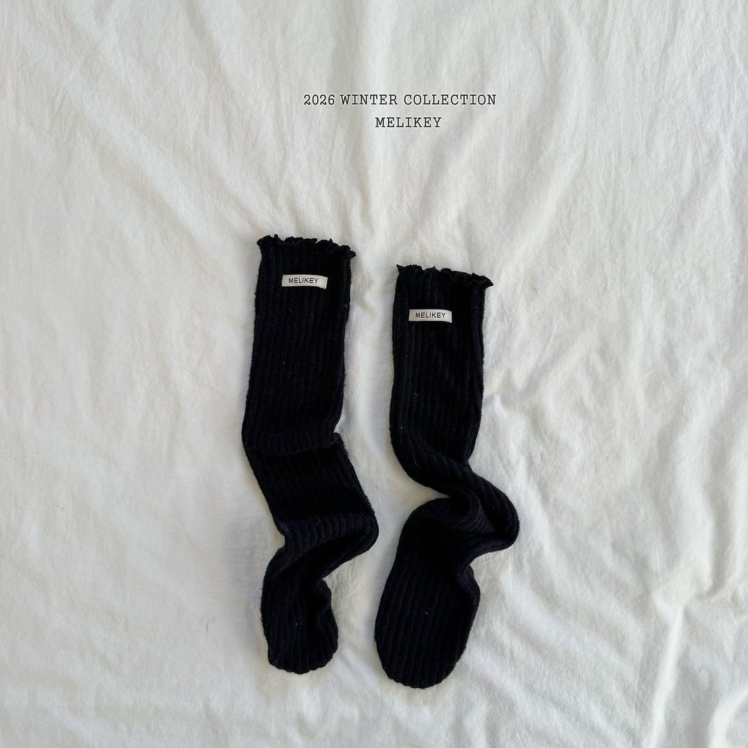 [Melikey] Candy rib socks