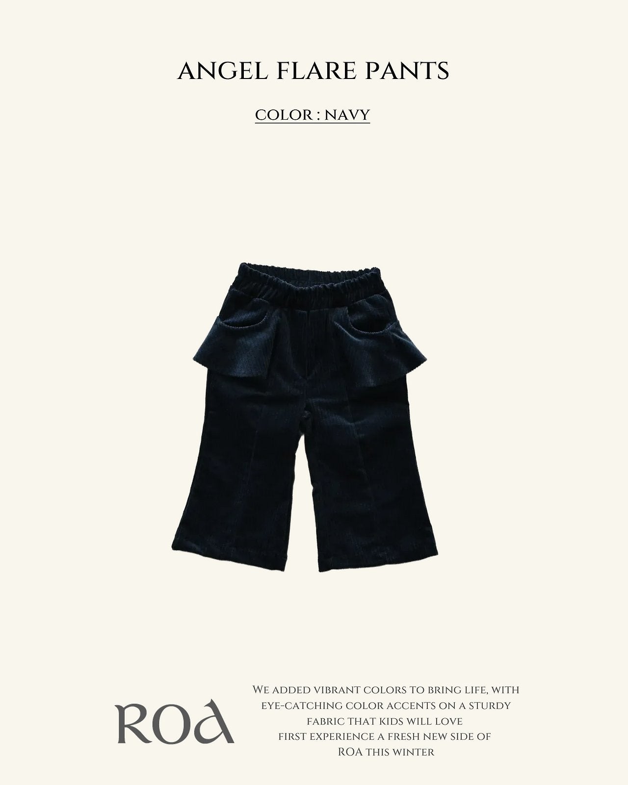 [ROA] Angel flare pants