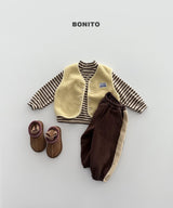 [BONITO] Side color block jogger pants