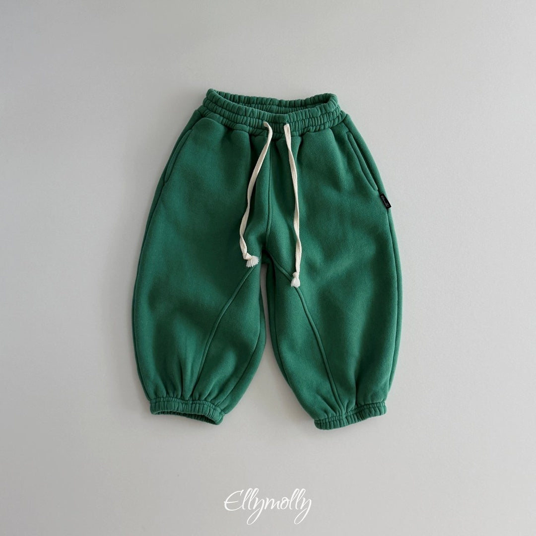 [ELLY MOLLY] Arched jogger pants