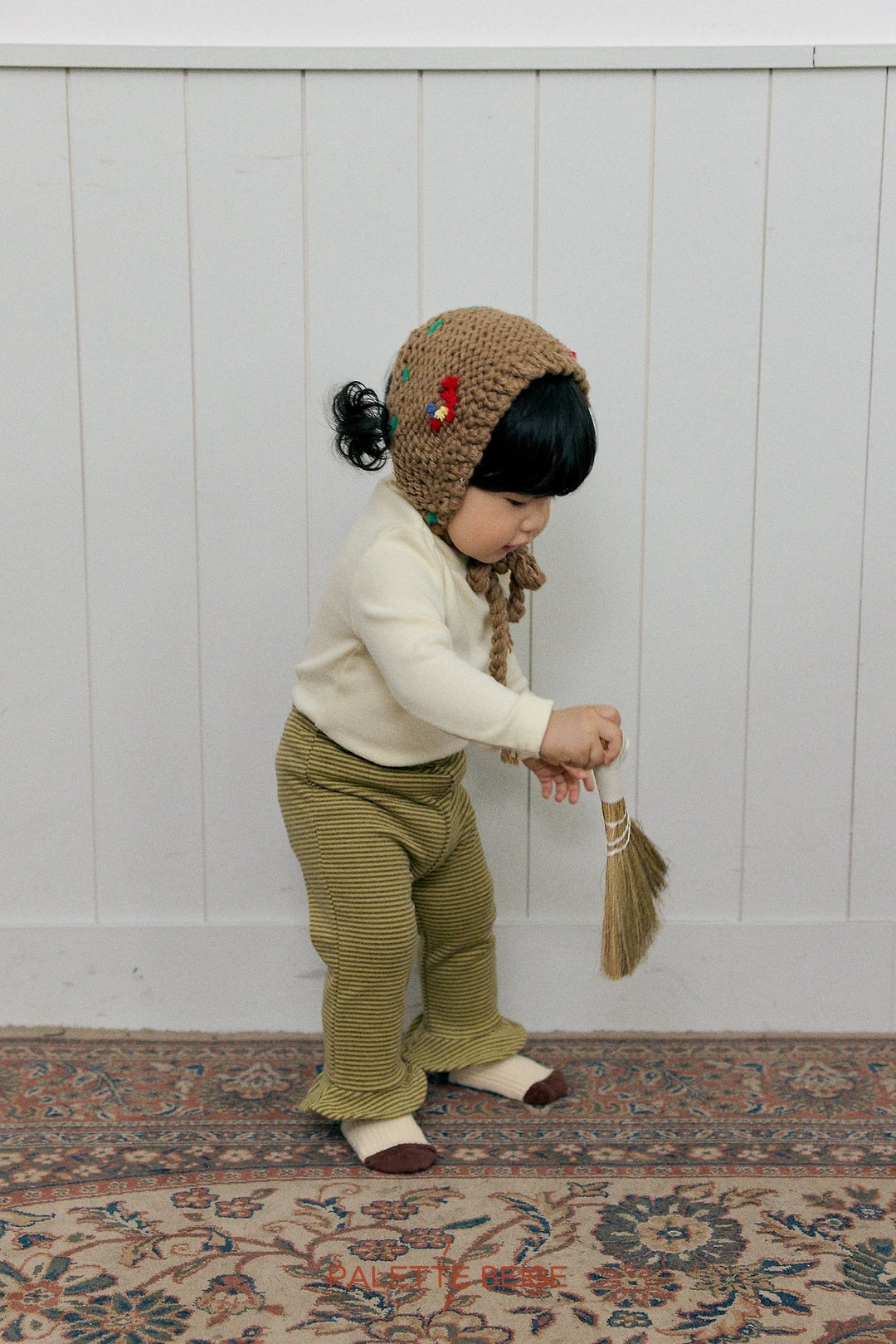 [PALETTE BEIGE] Bebe hole leggings
